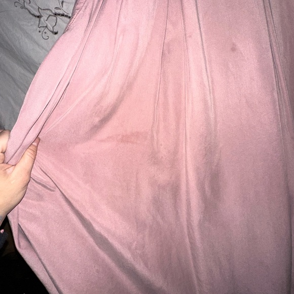 Free People Mauve Cotton Overall Style Dress - Picture 4 of 6